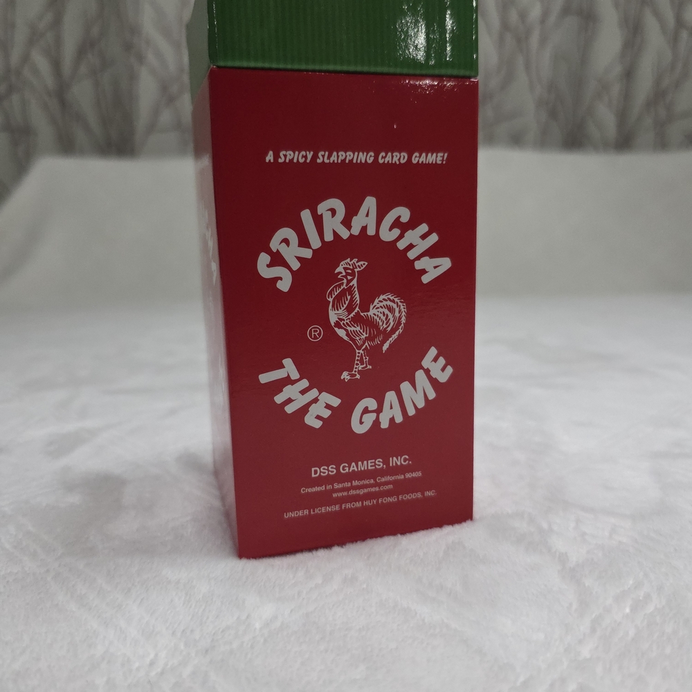 Sriracha The Game Spicy Slapping Card Game - Red